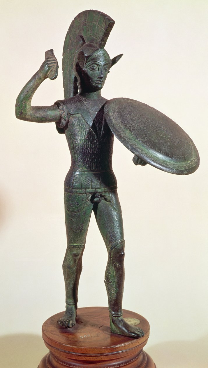 Le dieu Mars ou un guerrier - Etruscan