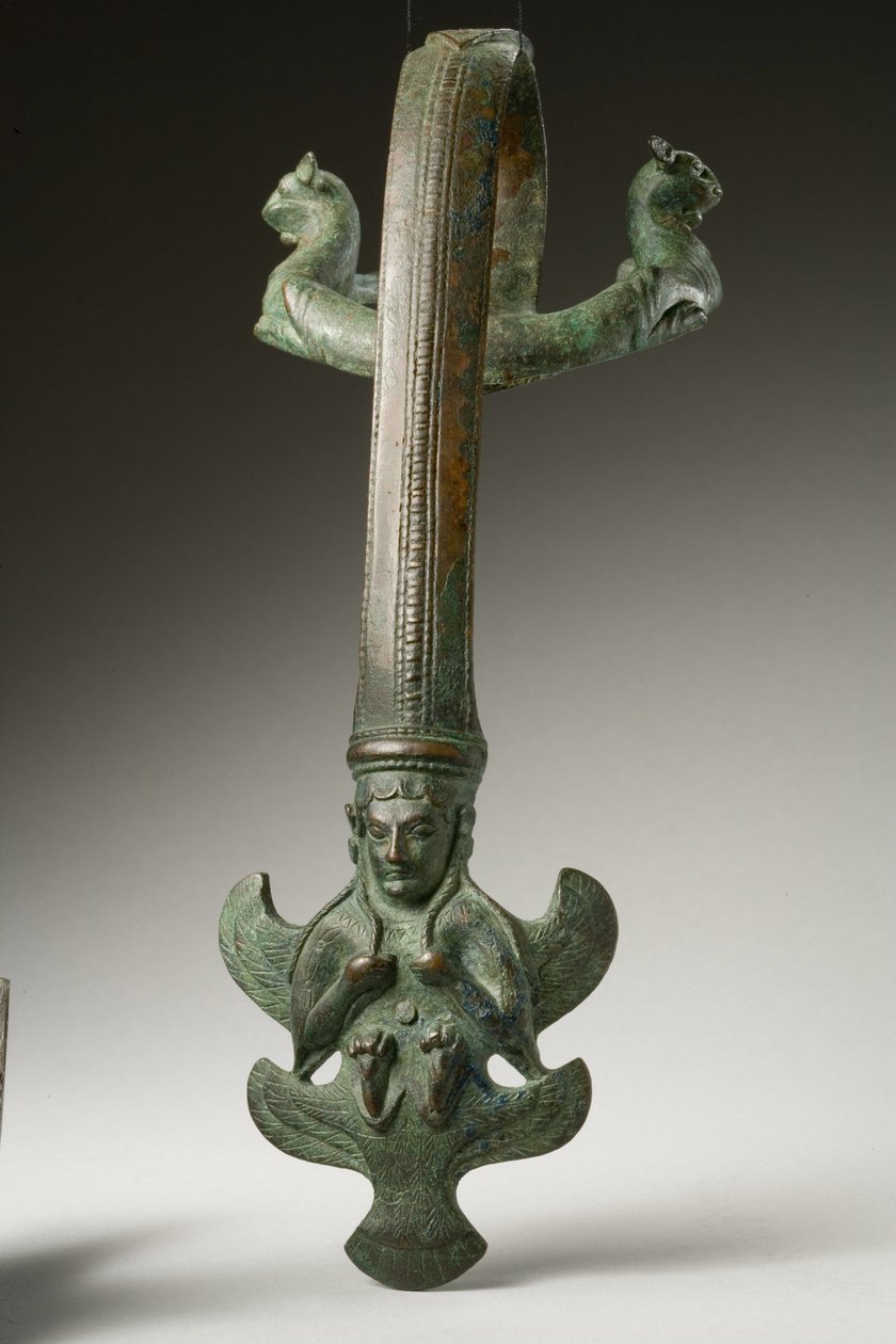 Poignée, début du Ve siècle av. J.-C. (bronze) - Etruscan