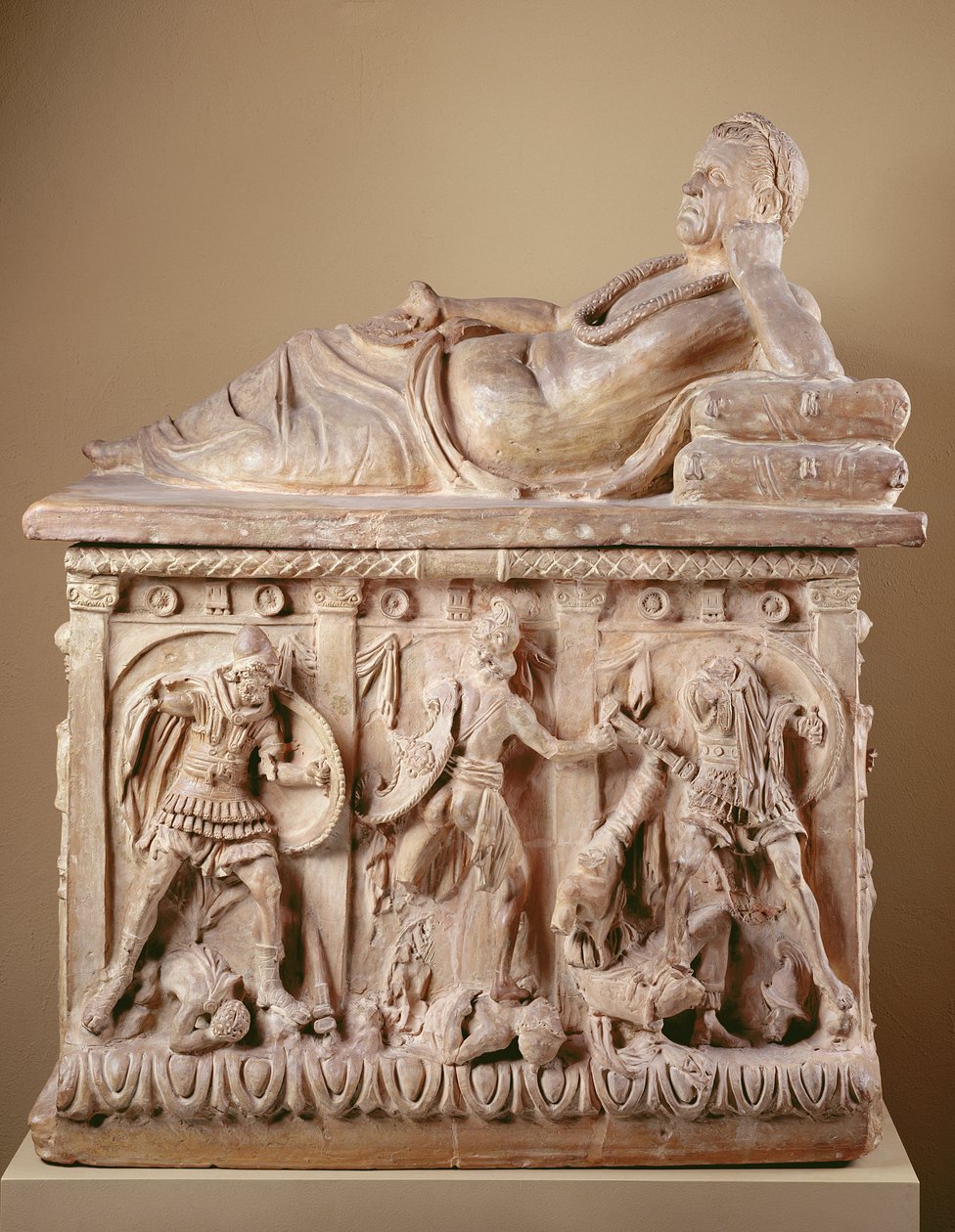 Urne cinéraire, 2ème siècle av. J.-C. - Etruscan Etruscan