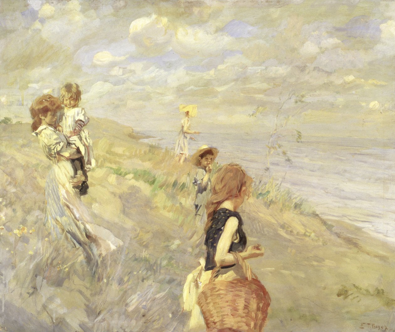 Les Dunes de sable - Ettore Tito