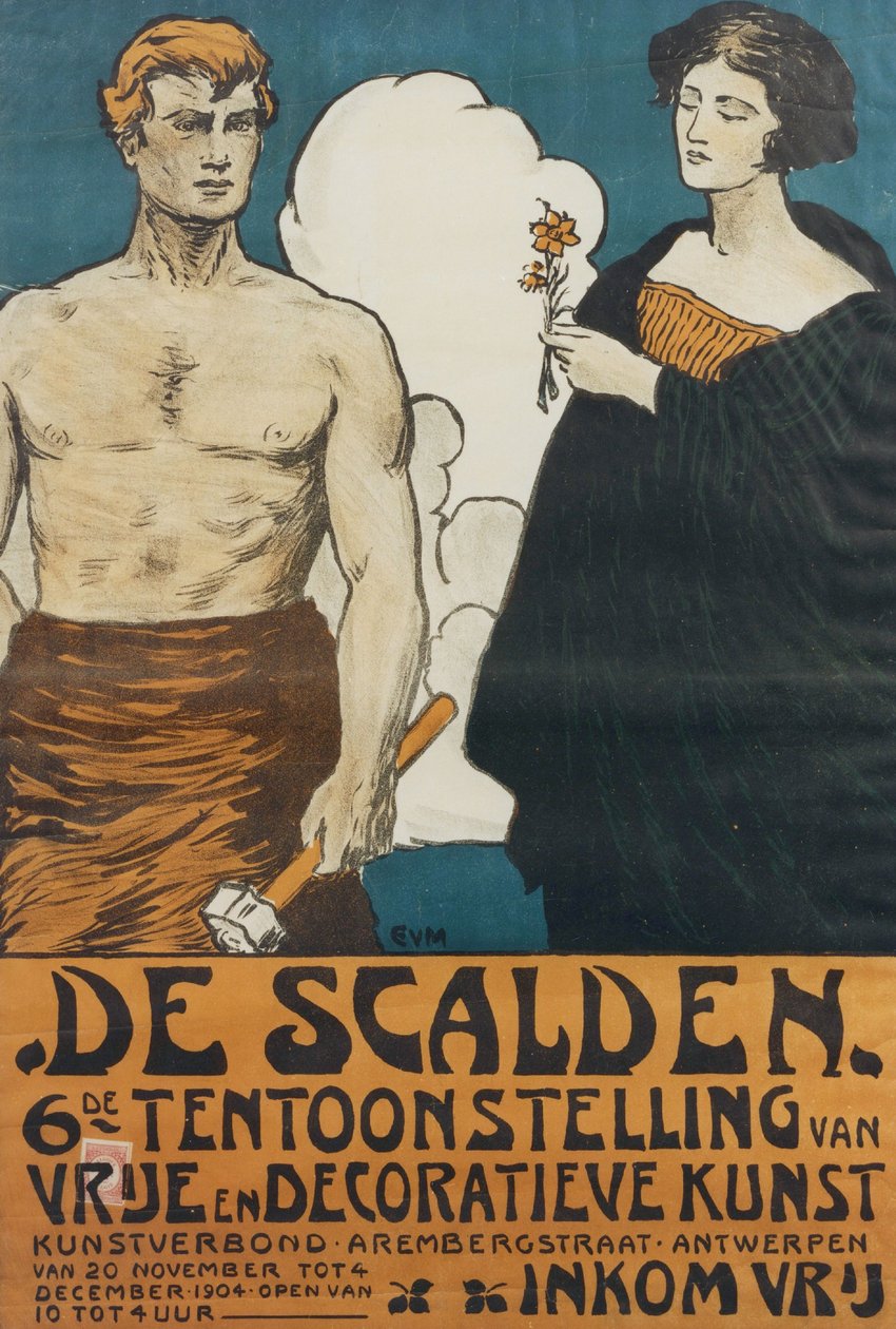 Sixième exposition De Scalden - Eugeen van Mieghem