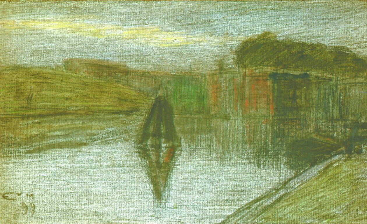Le canal - Eugeen van Mieghem