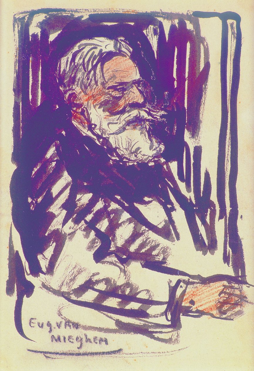 Le peintre James Ensor - Eugeen van Mieghem