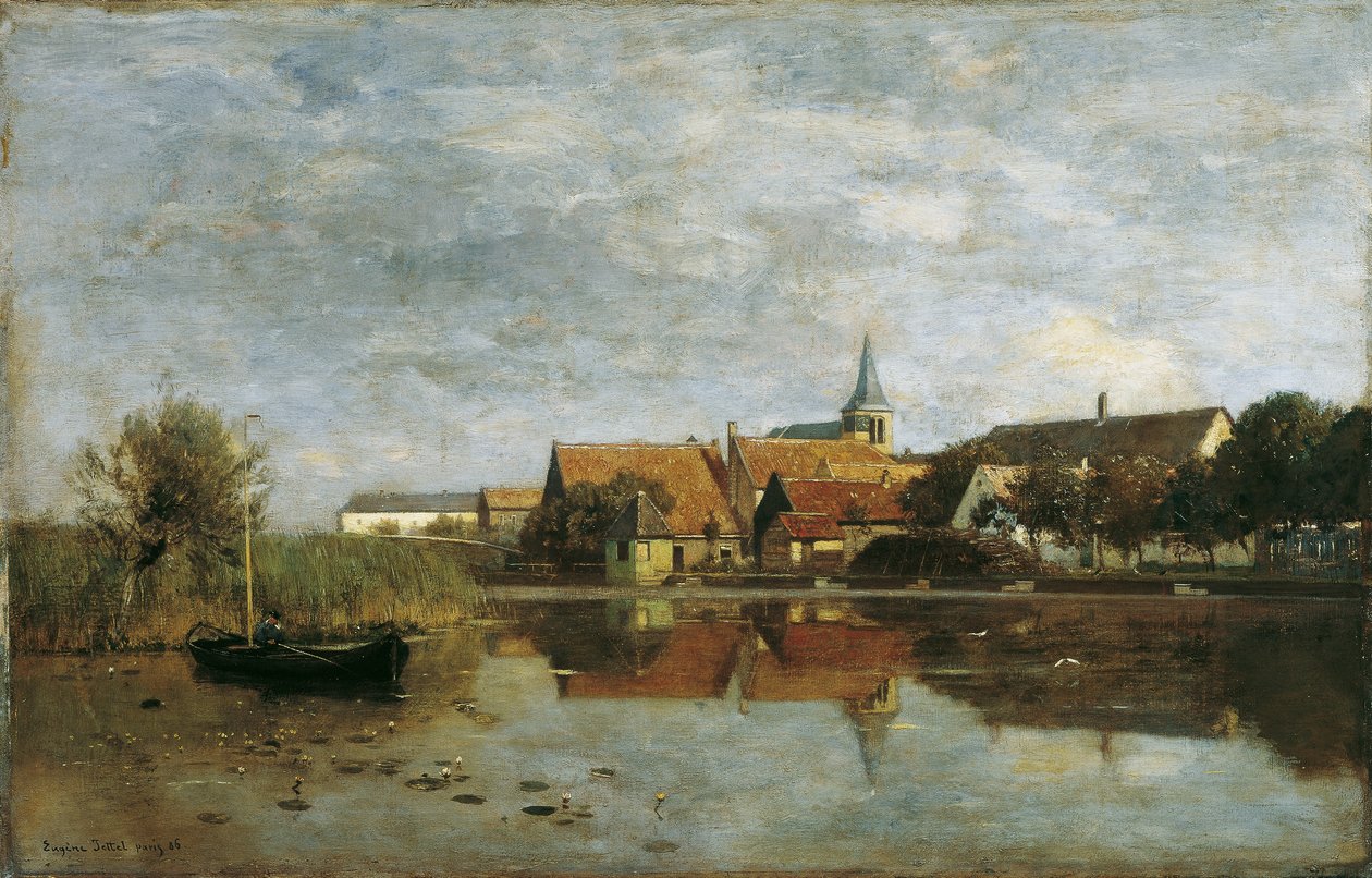 Vue de Giessen (Nord-Brabant) - Eugen Jettel