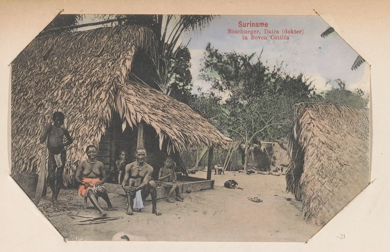 Marrons devant leur maison - Eugen Klein