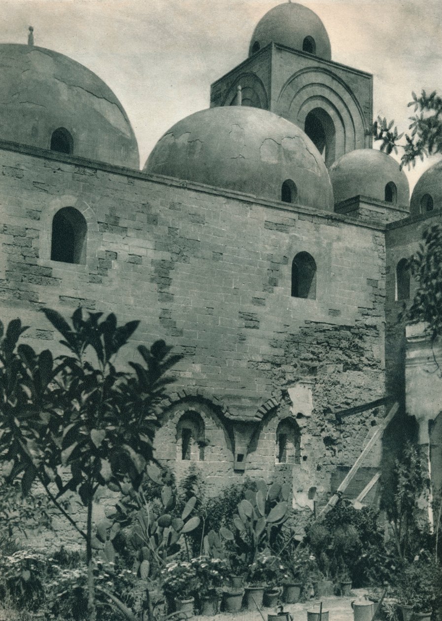 Église de San Giovanni degli Eremiti, Palerme, Sicile, Italie, 1927 - Eugen Poppel