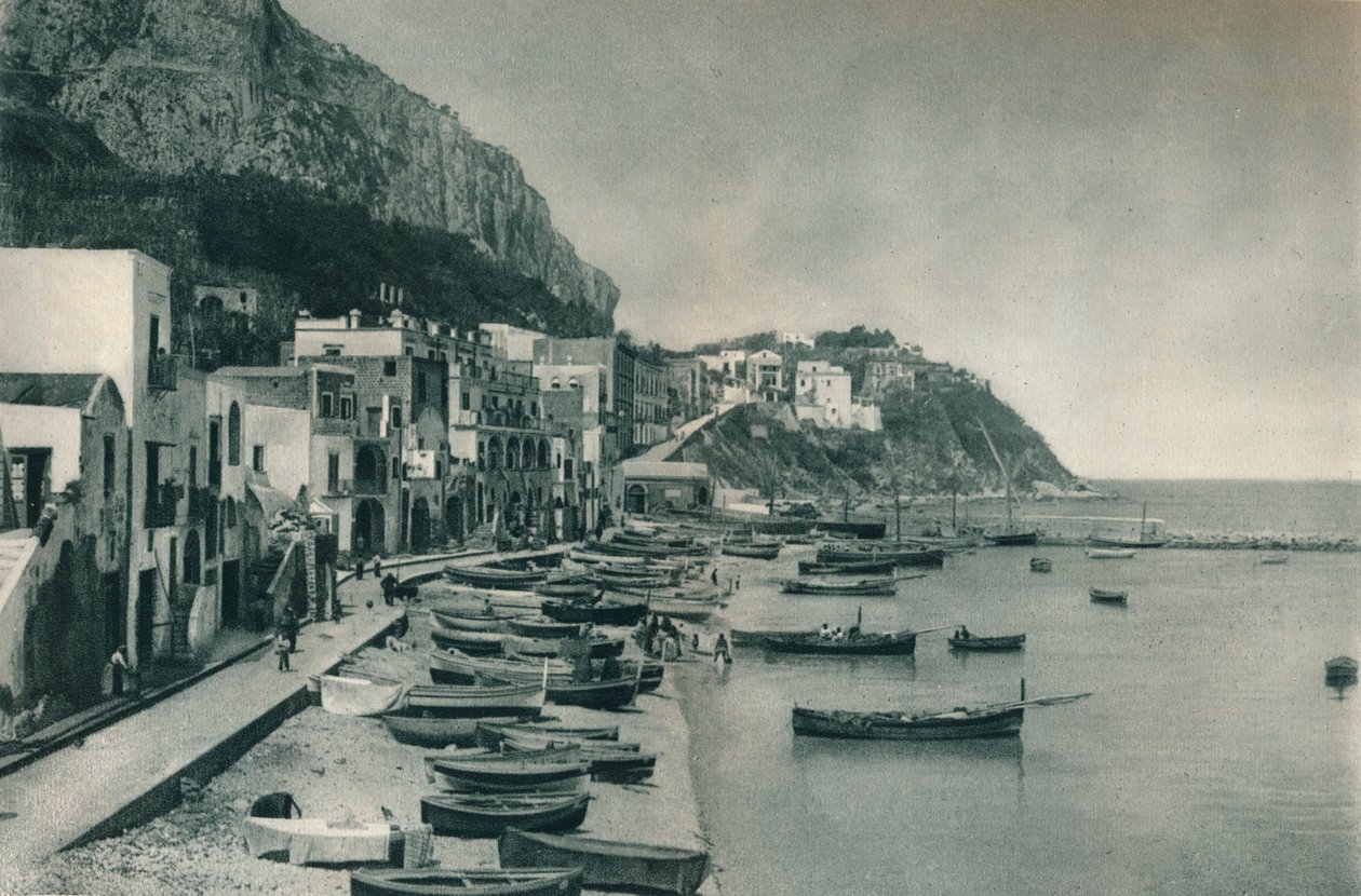 Marina Grande, Capri, Italie, 1927 - Eugen Poppel