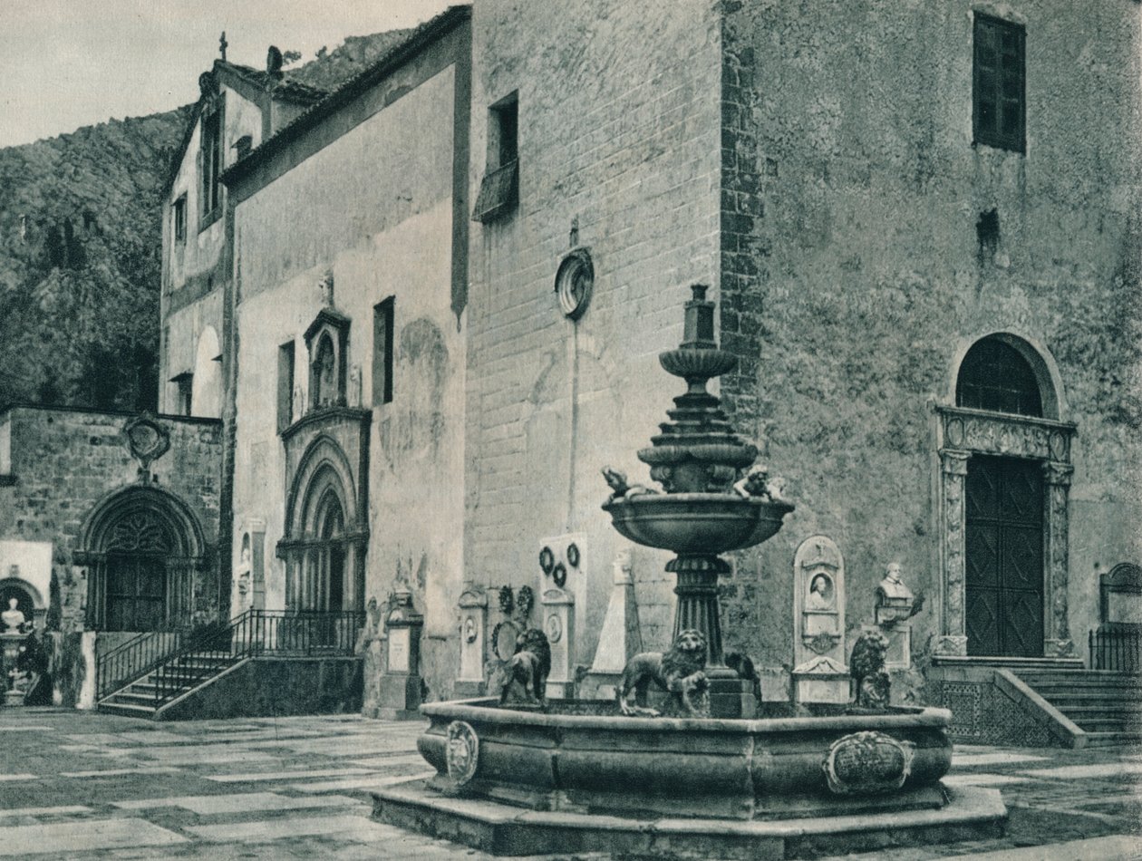 Fontaine publique, Palerme, Sicile, Italie, 1927 - Eugen Poppel
