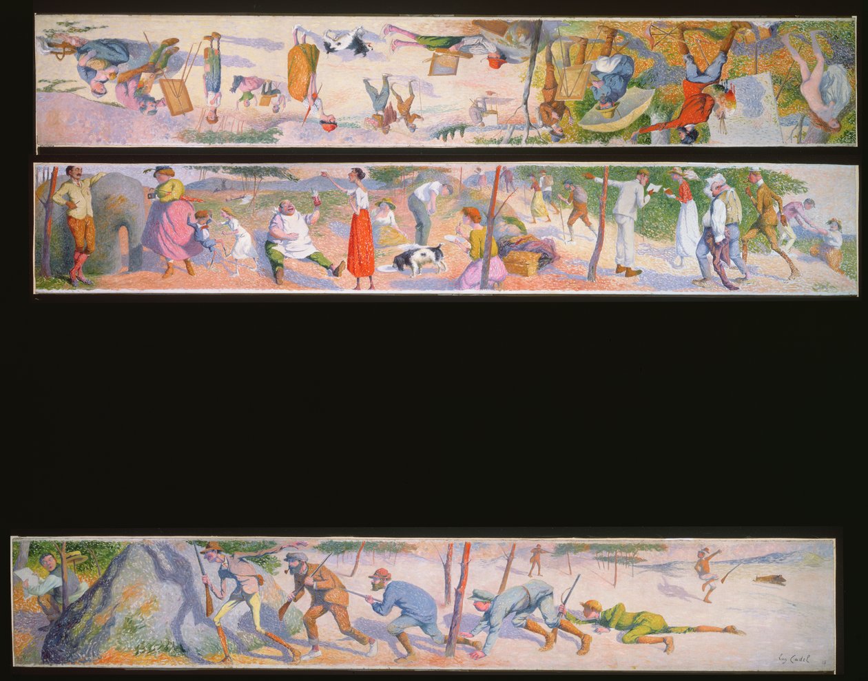 Trois scènes humoristiques, 1918 - Eugene Cadel