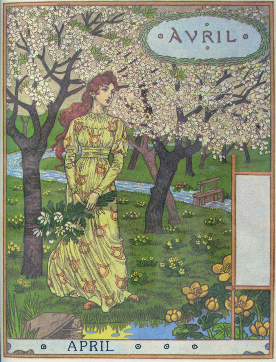 Avril - Eugene Grasset
