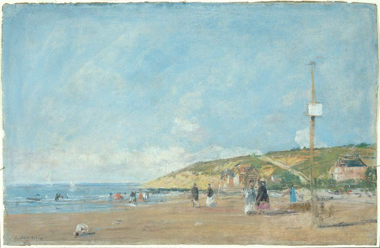 Un rivage - Eugene Louis Boudin