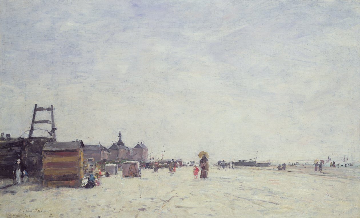 Berck-Plage, 1890 - Eugene Louis Boudin
