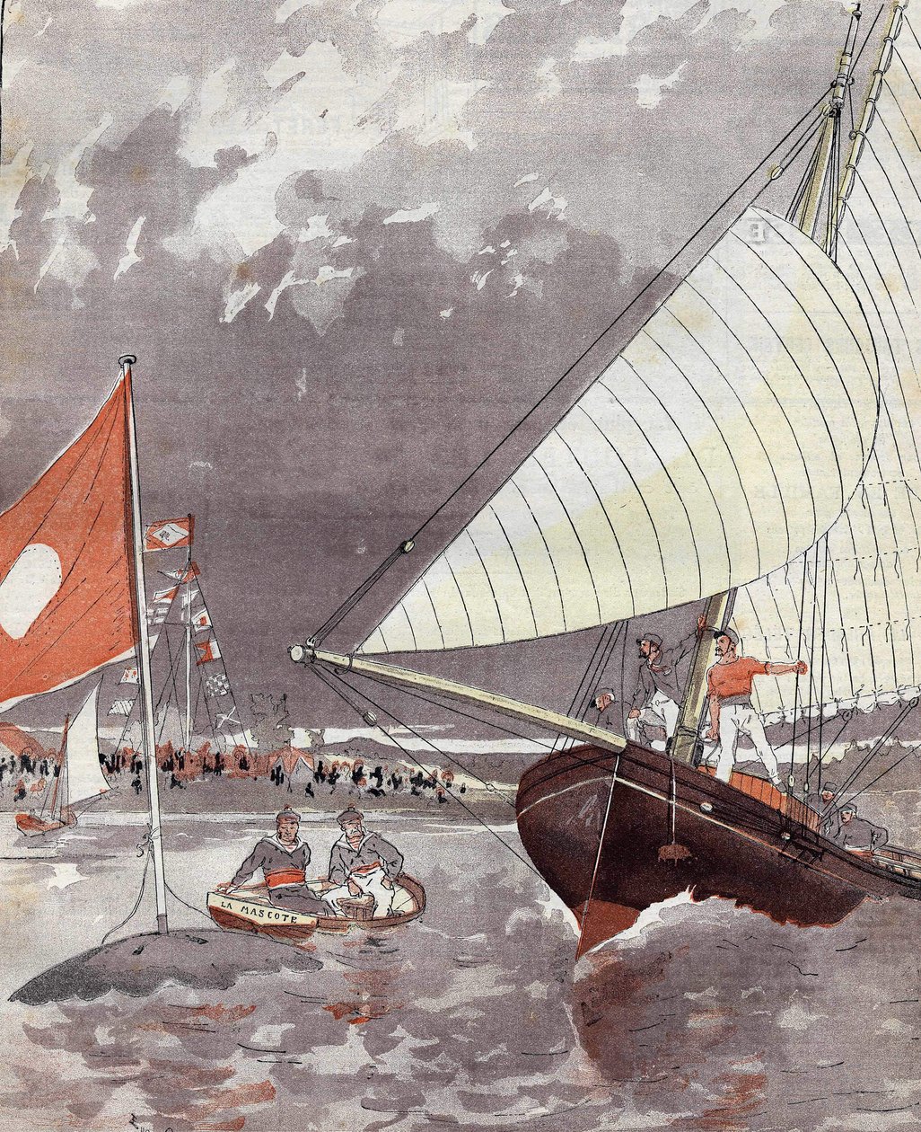 Régates au Havre en 1892, d