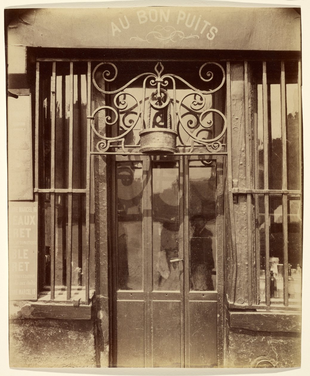 Au bon puits, rue Michel Le Conte, 36 (IIIe arrondissement) - Eugène Atget