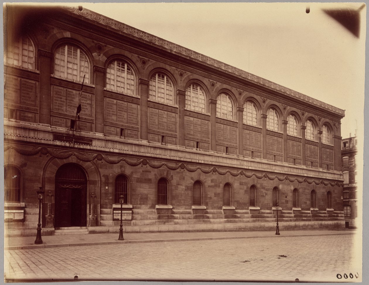 [Bibliothèque Sainte-Geneviève, Place du Panthéon] - Eugène Atget