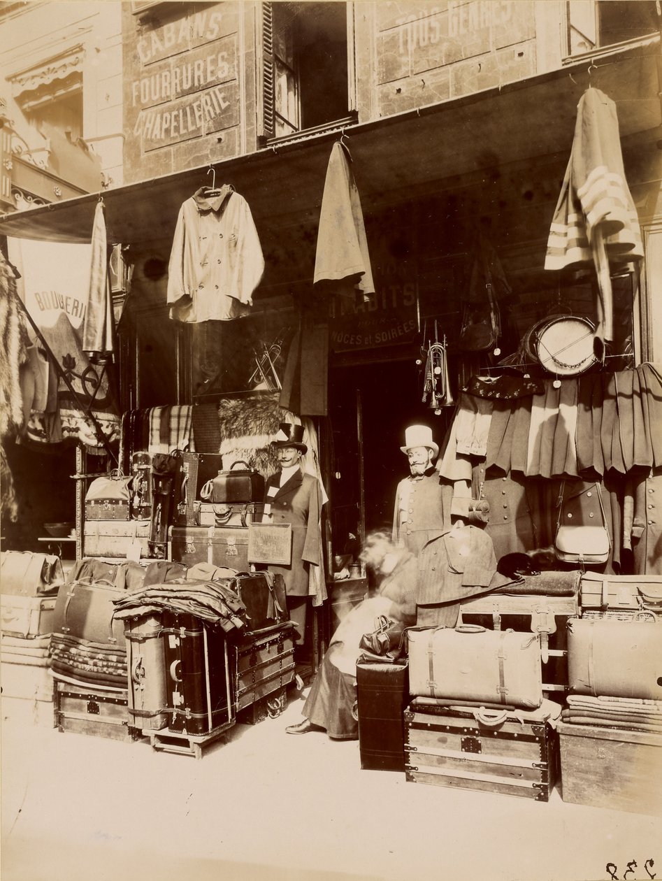 Boutique - rue du Petit Thomas - Eugène Atget
