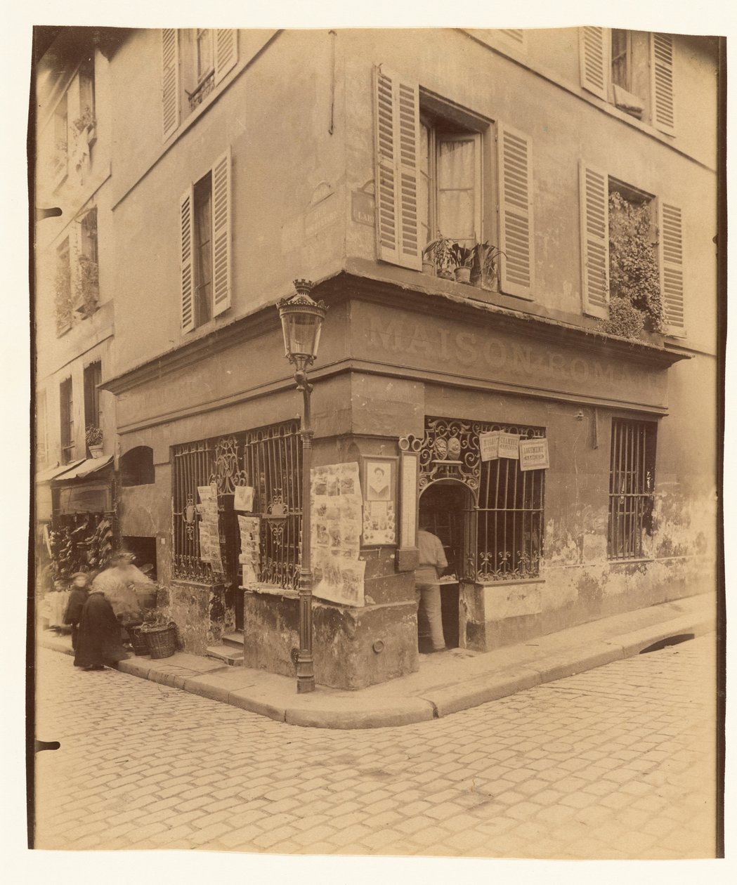 Cabaret, rue Mouffetard - Eugène Atget