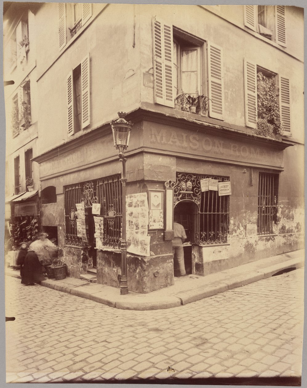 Cabaret, rue Mouffetard - Eugène Atget