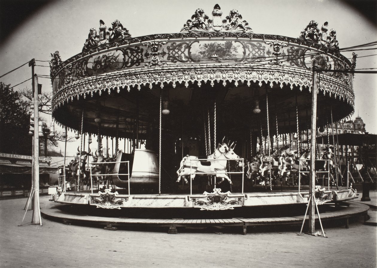 Carrousel - Eugène Atget