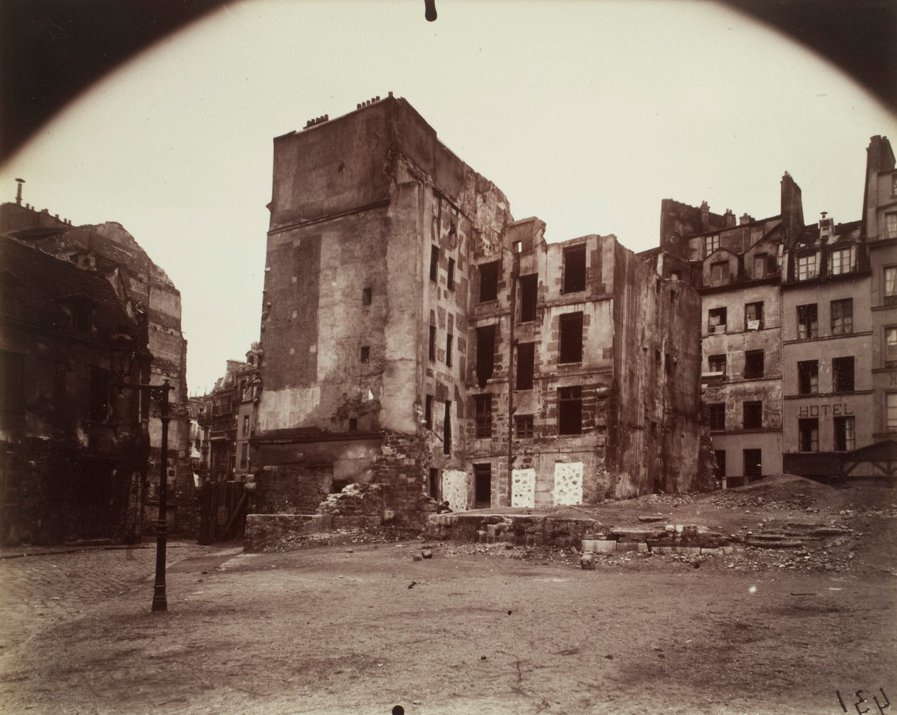 Coin, rue du Cimetière Saint-Benoît - Eugène Atget