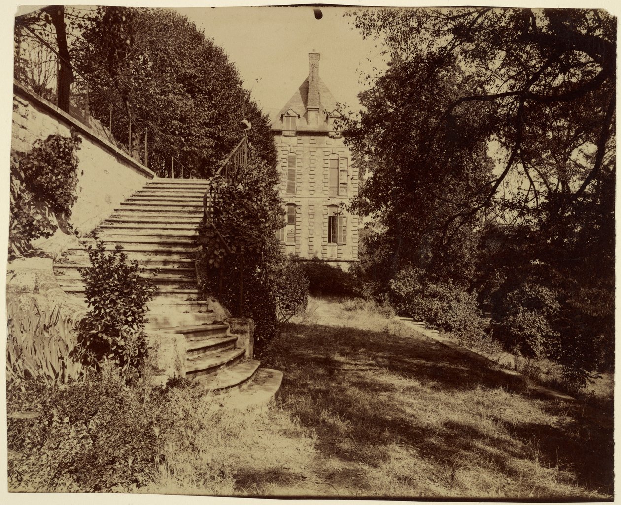 Courbevoie, ancien château dit de la Belle Gabrielle - Eugène Atget