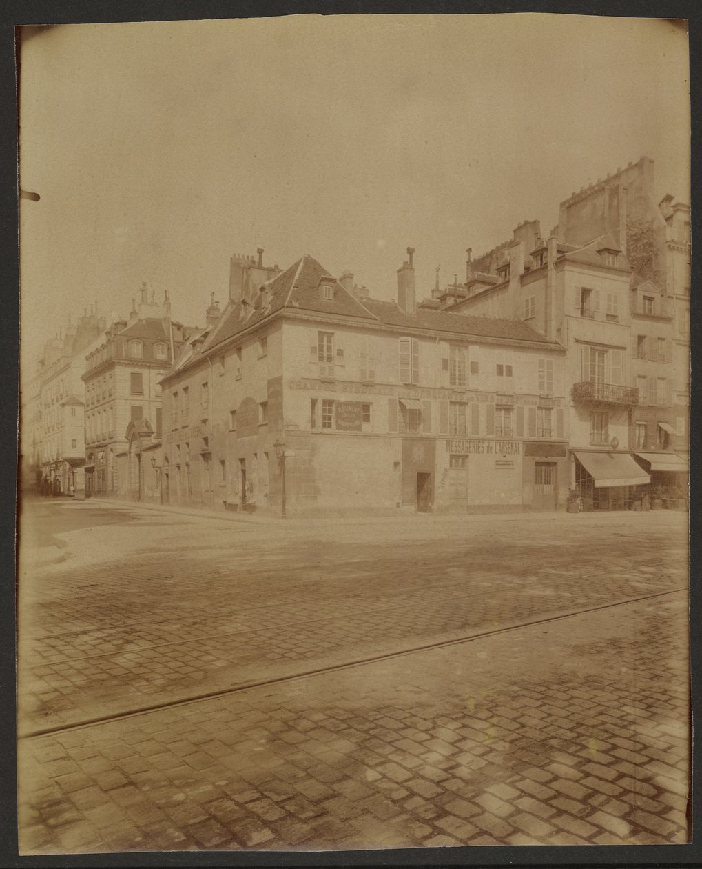 Hôtel Lavieuville, quai des Célestins - Eugène Atget