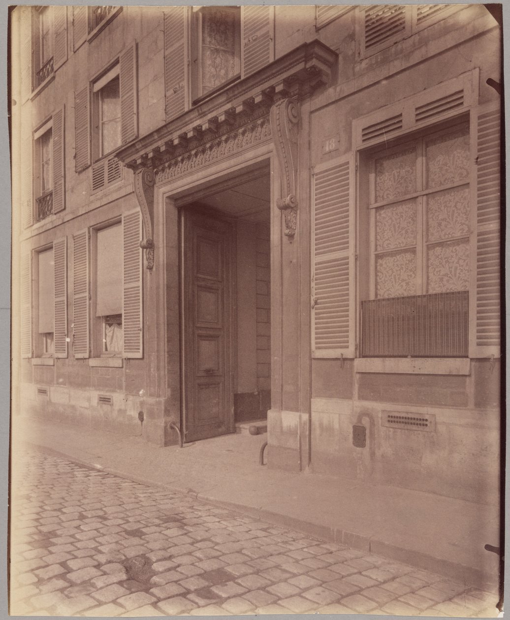 Hôtel Richelieu, 18 quai de Béthune - Eugène Atget