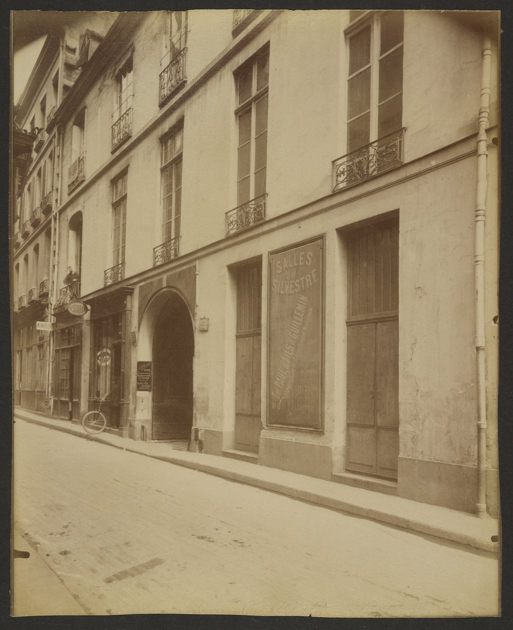 Hôtel de la Guillonière, 28 rue des Bons-Enfants, Richelieu y habita (1°) - Eugène Atget