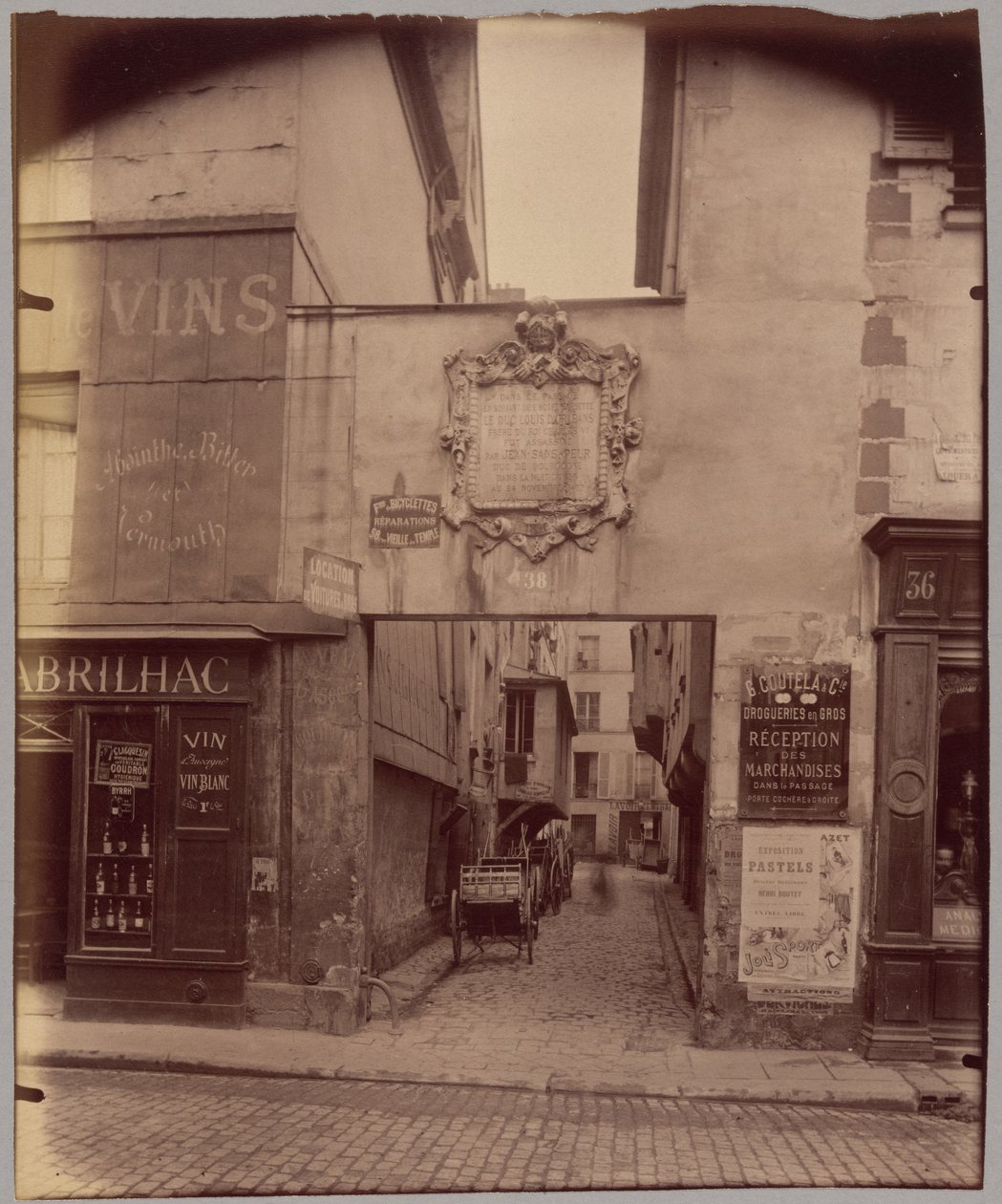 Impasse Barbette - Eugène Atget