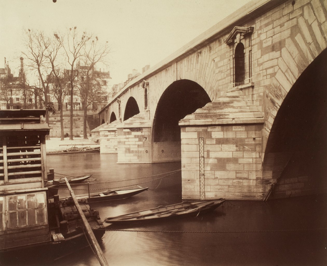 Le Pont Marie - Eugène Atget