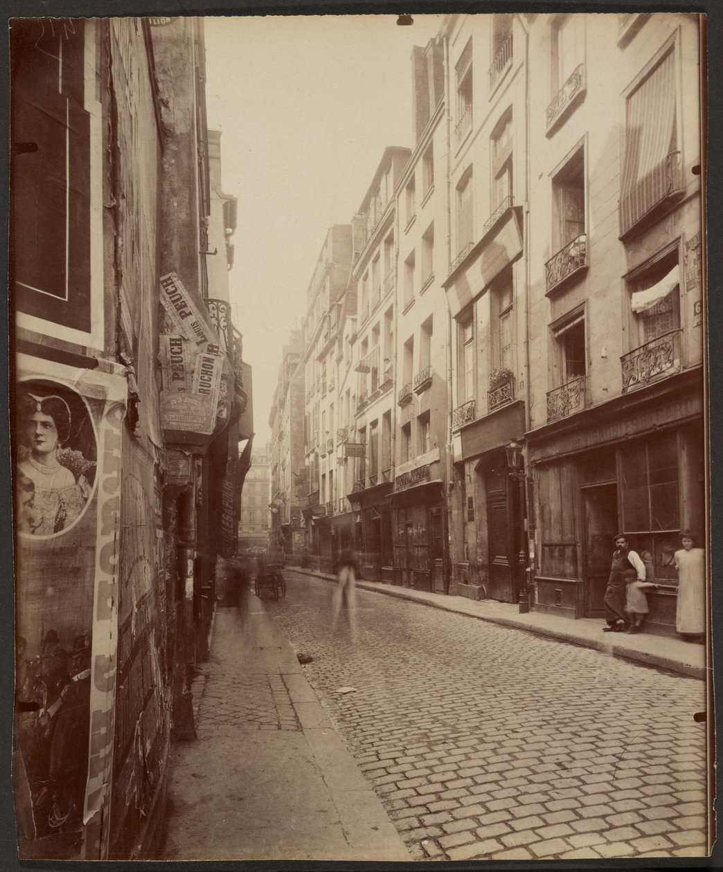 Les maisons de la rue Grenier Saint-Lazare 4, 6, 8 - Eugène Atget