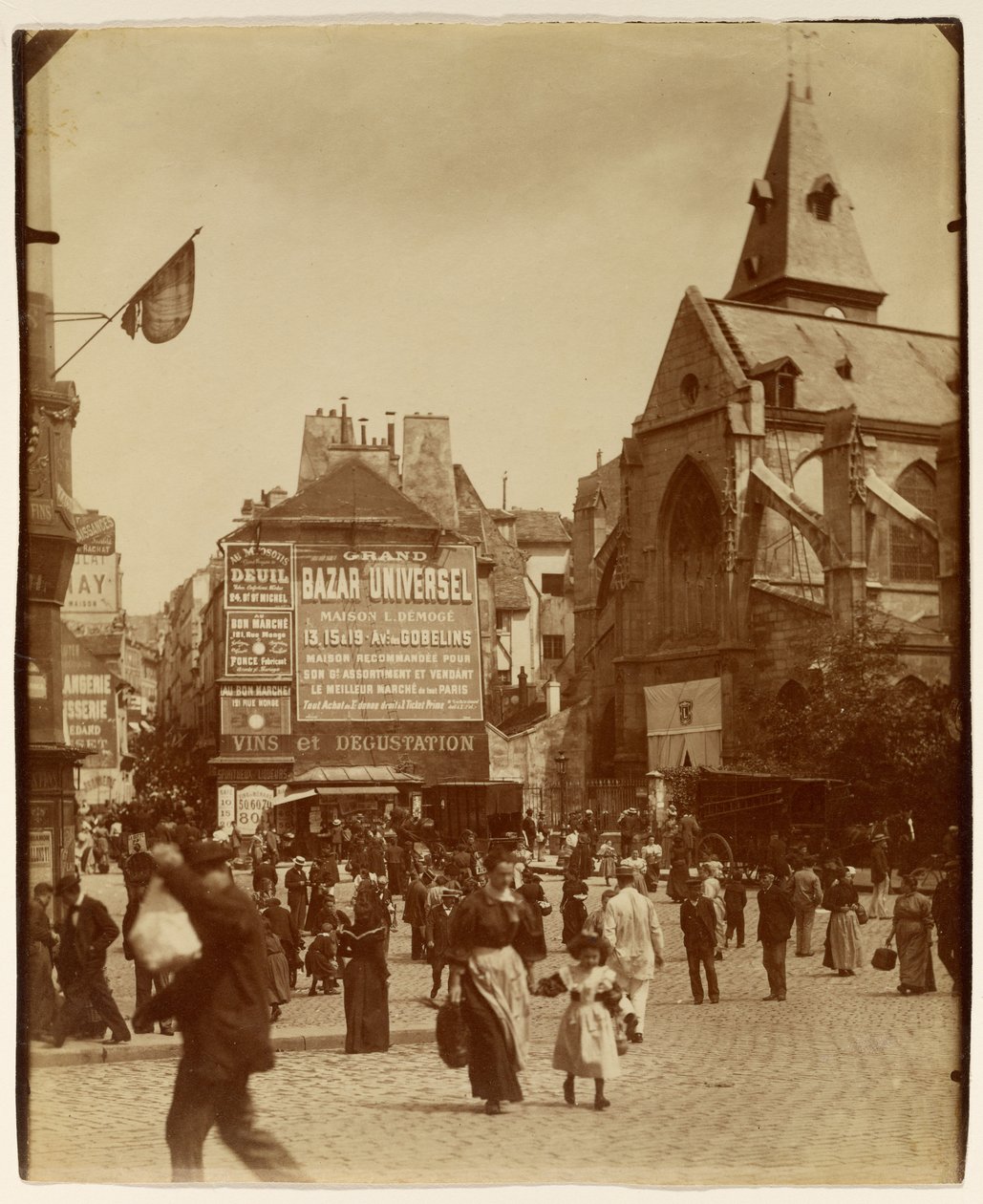 [Place Saint-Médard] - Eugène Atget