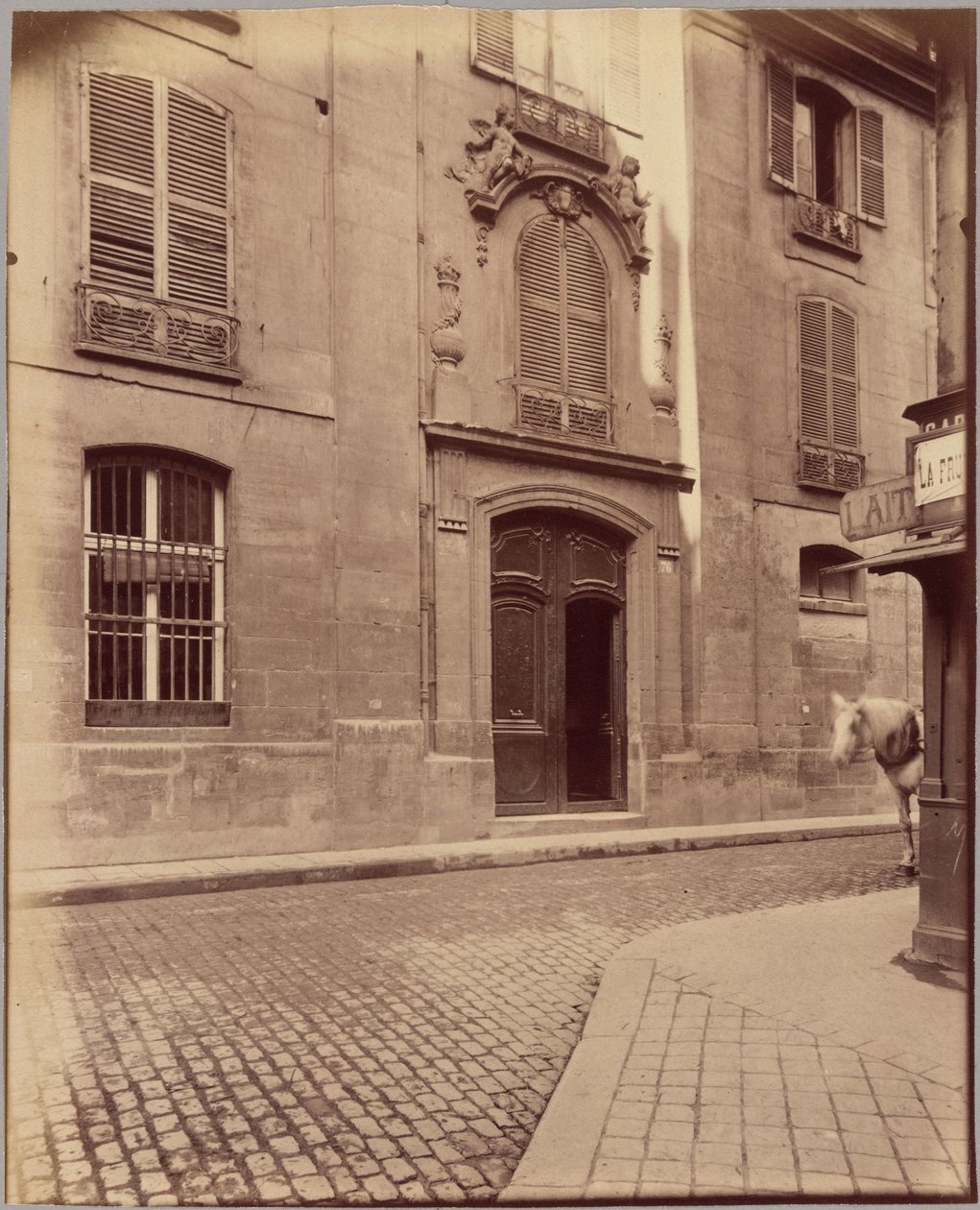 Presbytère Saint-Merri, rue de la Verrerie - Eugène Atget