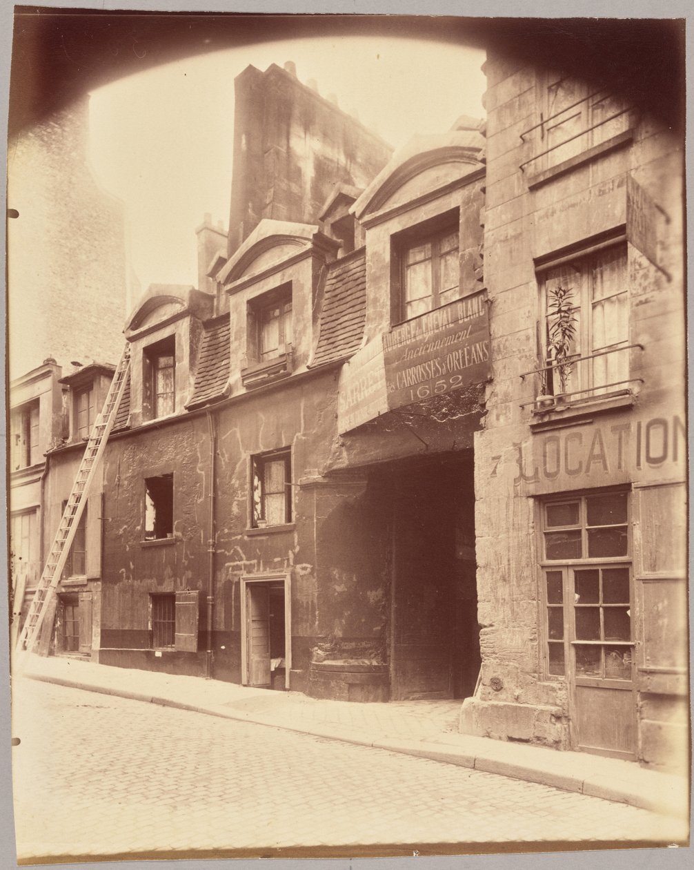 Rue Mazet - Eugène Atget