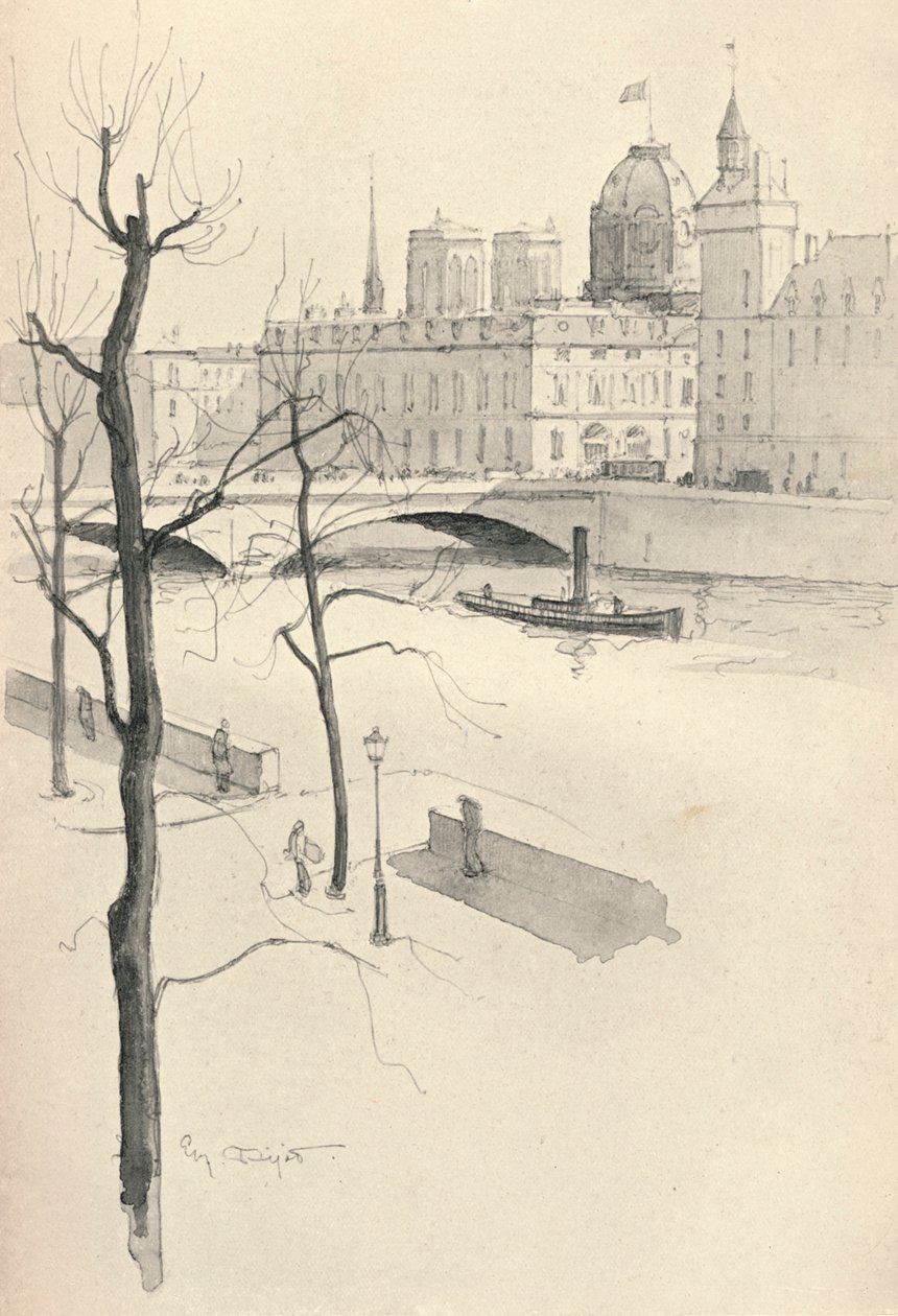 Le Pont au Change, 1915 - Eugene Bejot