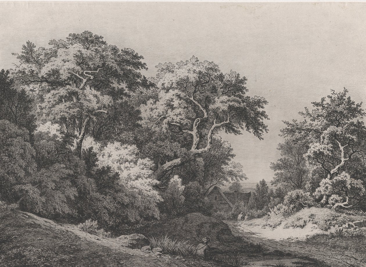 Le bord des bois, près de Rambouillet - Eugene Bléry