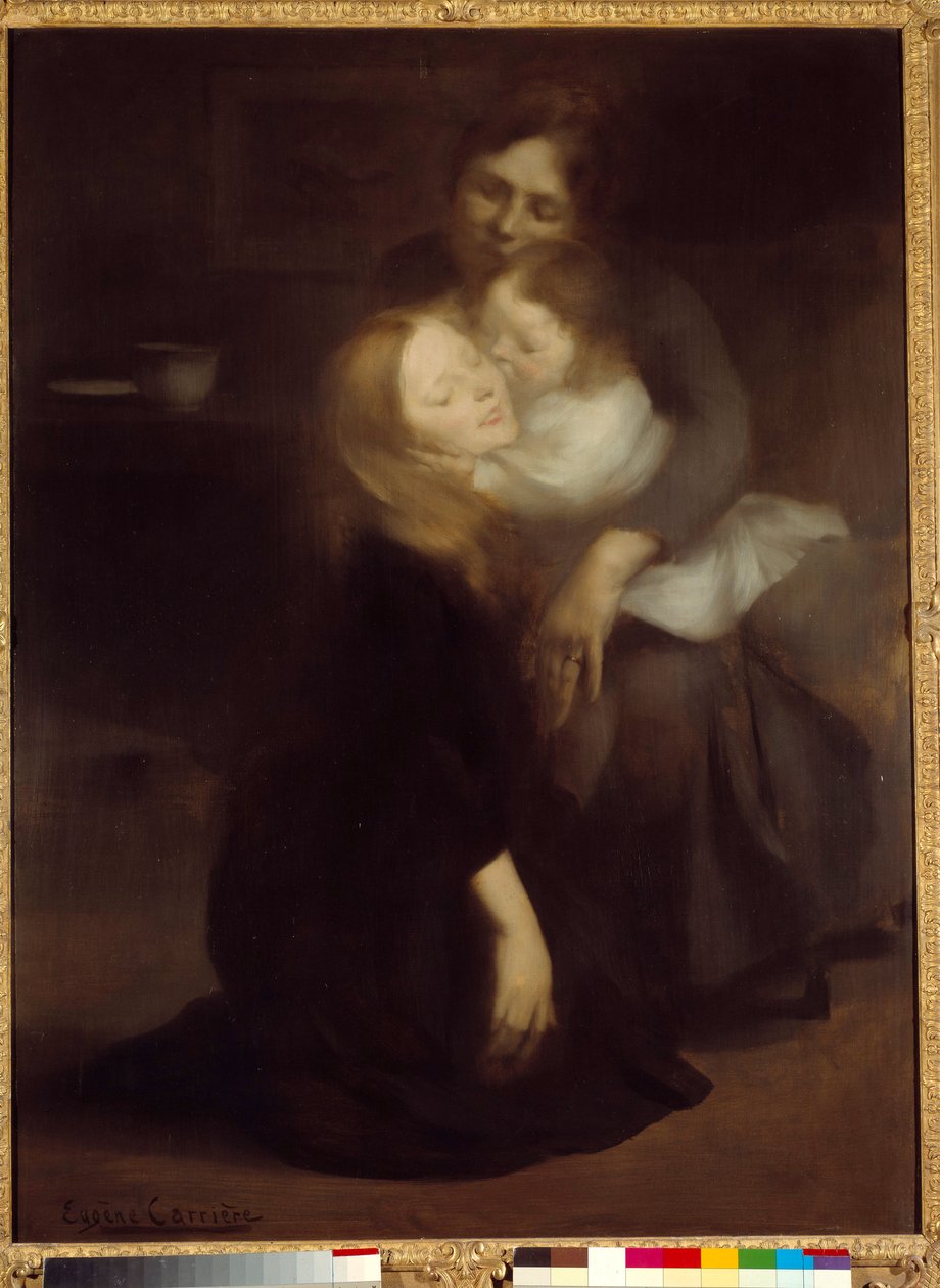 Intimité ou la grande sœur - Eugène Carrière