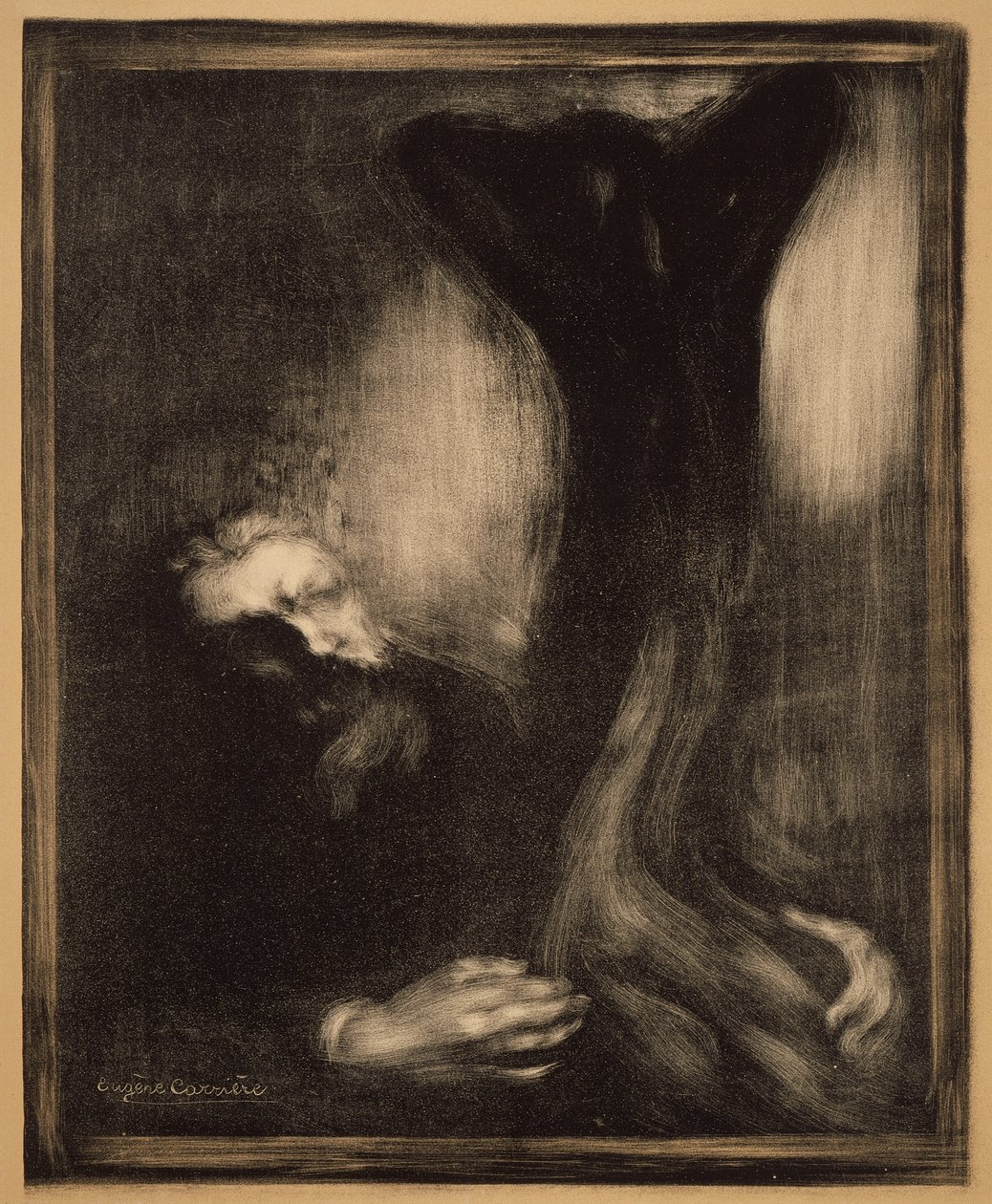 Rodin Sculptant - Eugène Carrière