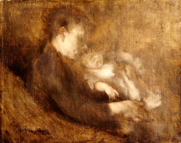 Femme et enfant - Eugène Carrière