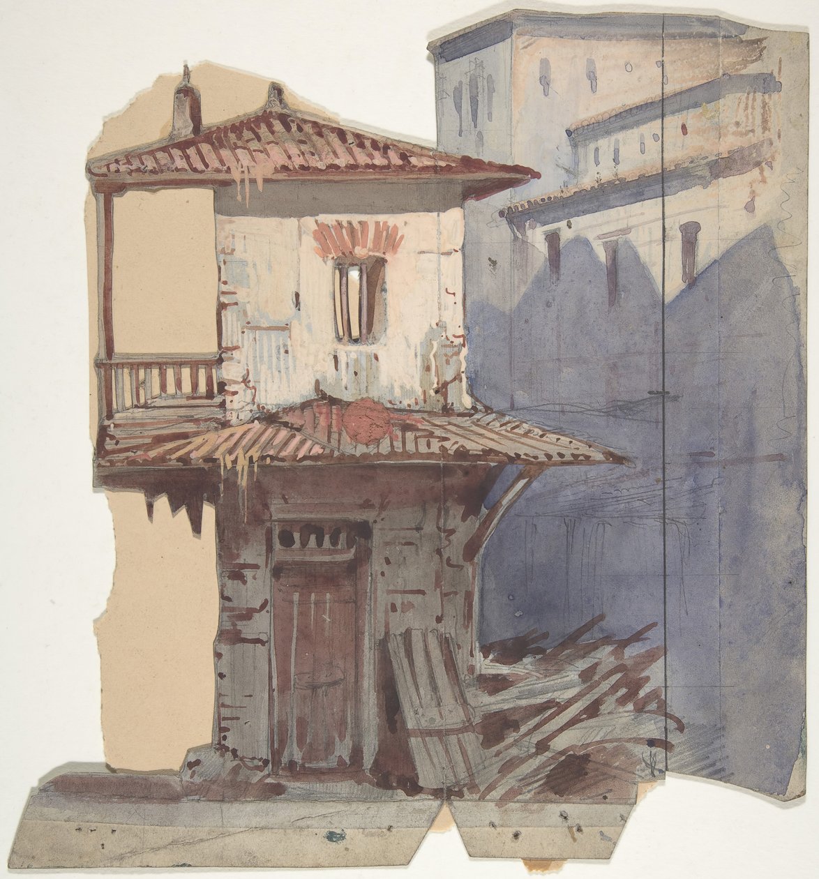 Décor de scène à l