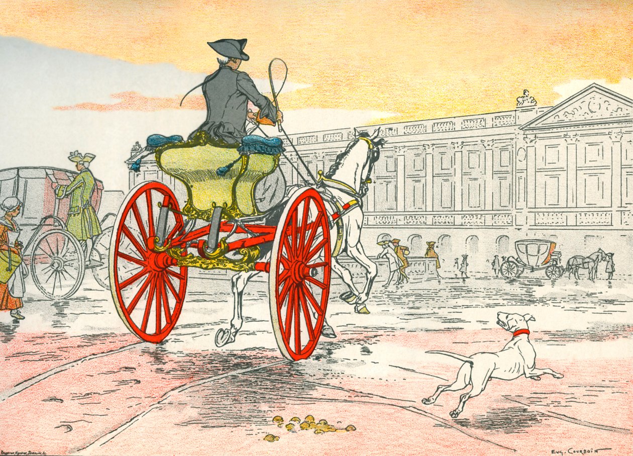 One-horse shay sous le règne de Louis XV - Eugene Courboin