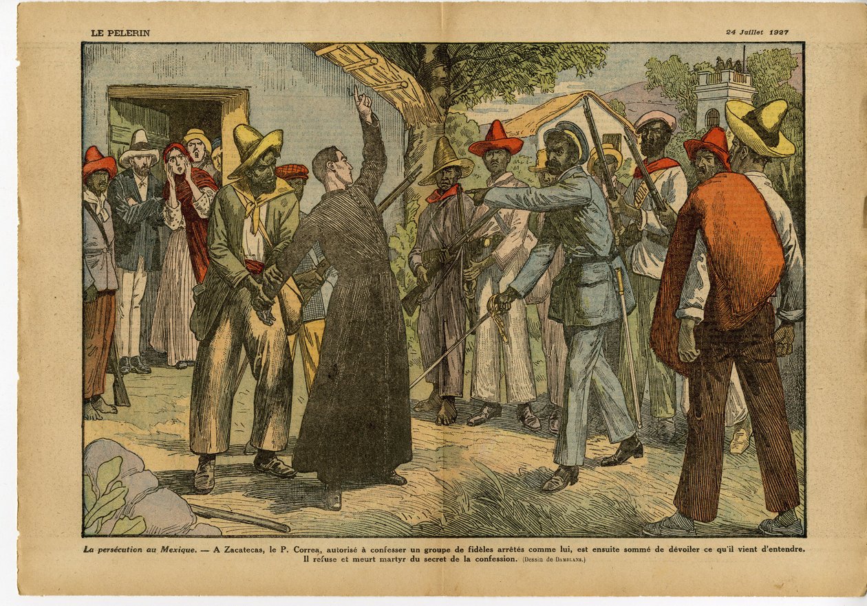 Persécutions au Mexique - Religion, Foi, Révolution, Mexique, Catholicisme - Confession - Cures - Eugene Damblans