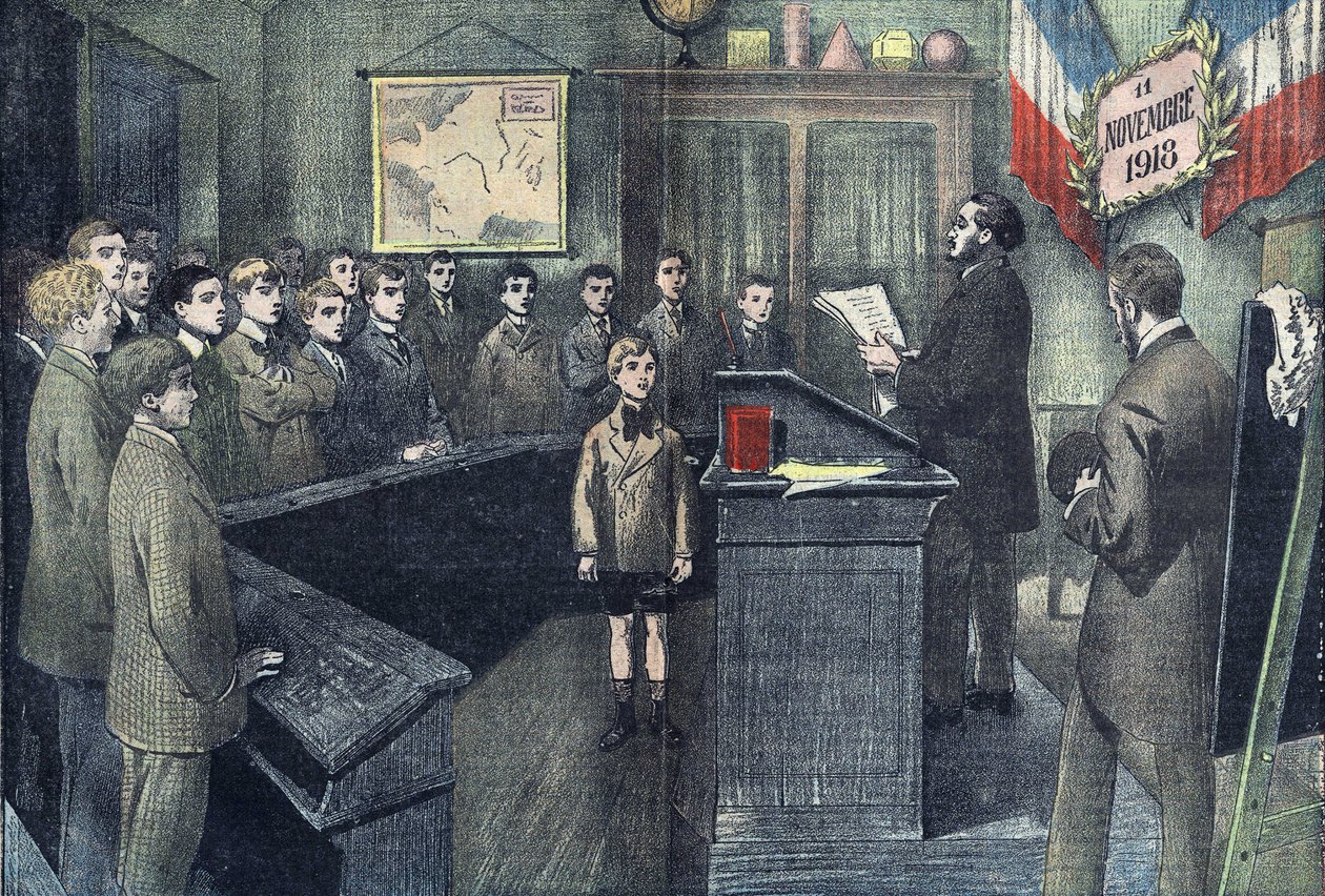 Novembre 1923 : dans chaque commune de France, le maître d