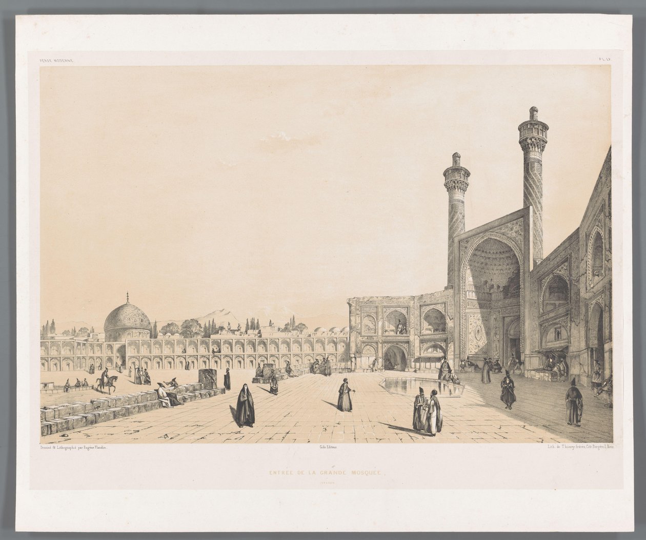 Entrée de la grande mosquée d