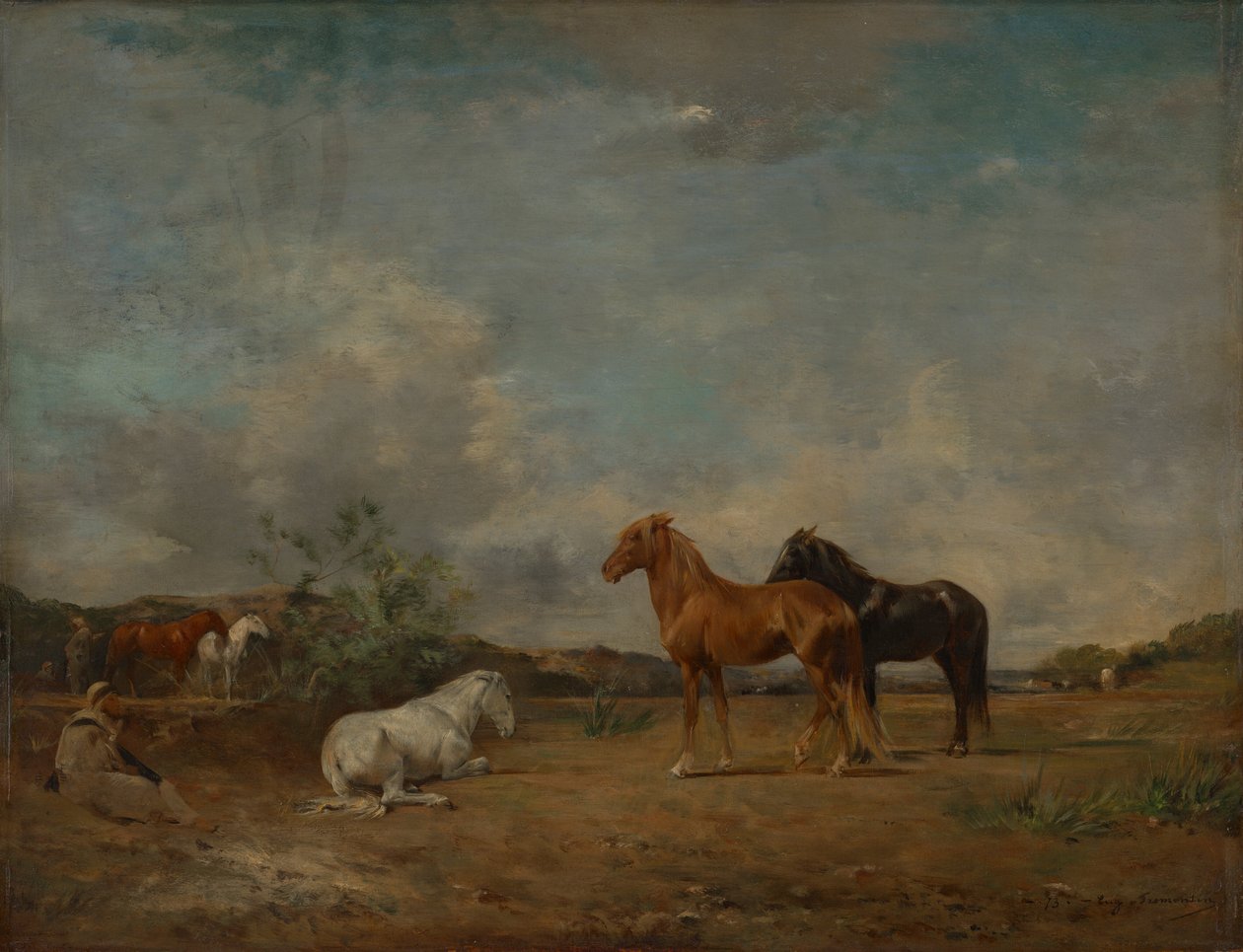 Campement arabe - Eugène Fromentin