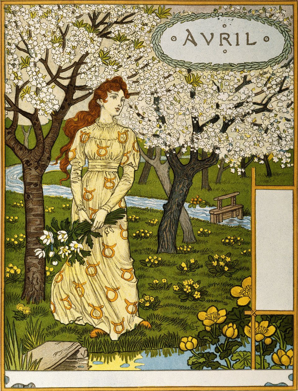 Avril, illustration du portfolio d