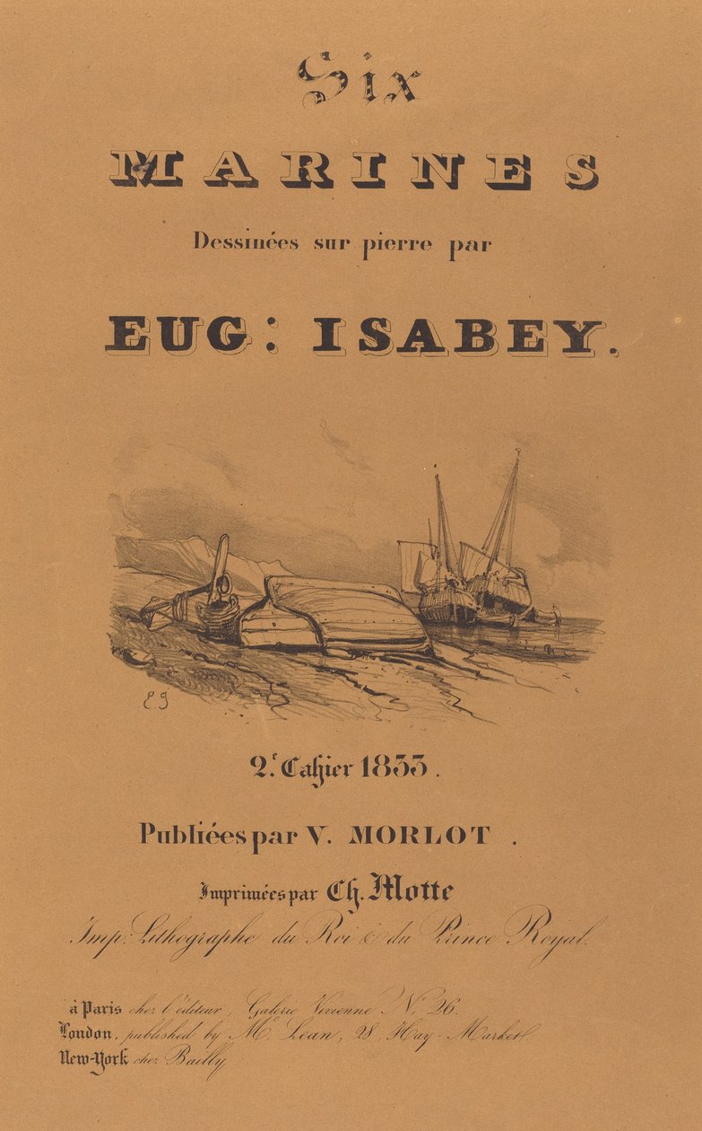 Sechs Marinesoldaten - Eugene Isabey
