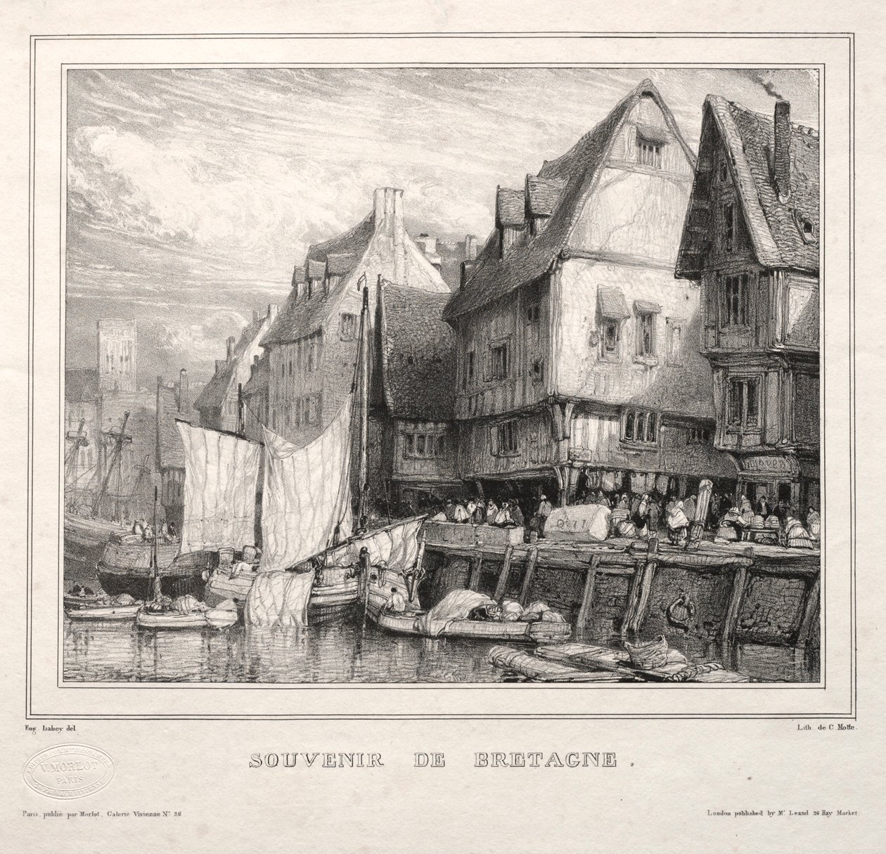 Souvenirs : Souvenir de Bretagne, 1832 - Eugene Isabey