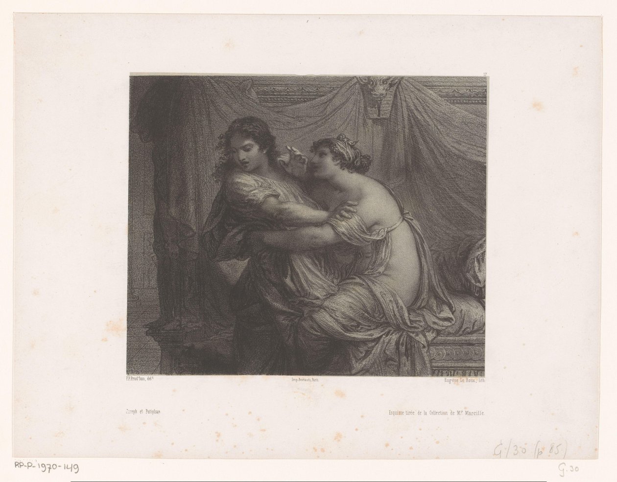 Joseph et la femme de Potiphar - Eugene Leroux