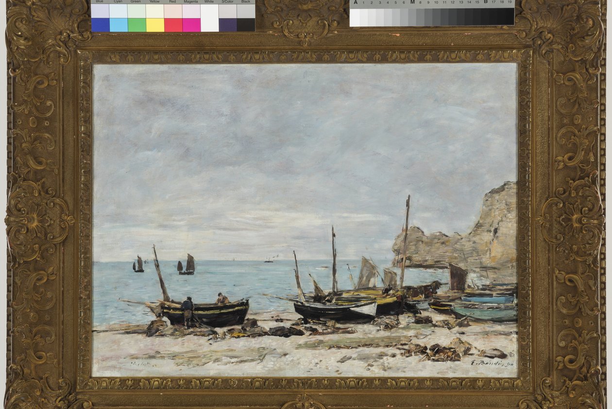 Étretat - Eugene Louis Boudin